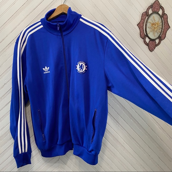 Adidas Chelsea Football Club Track Jacket - Picture 8 of 9